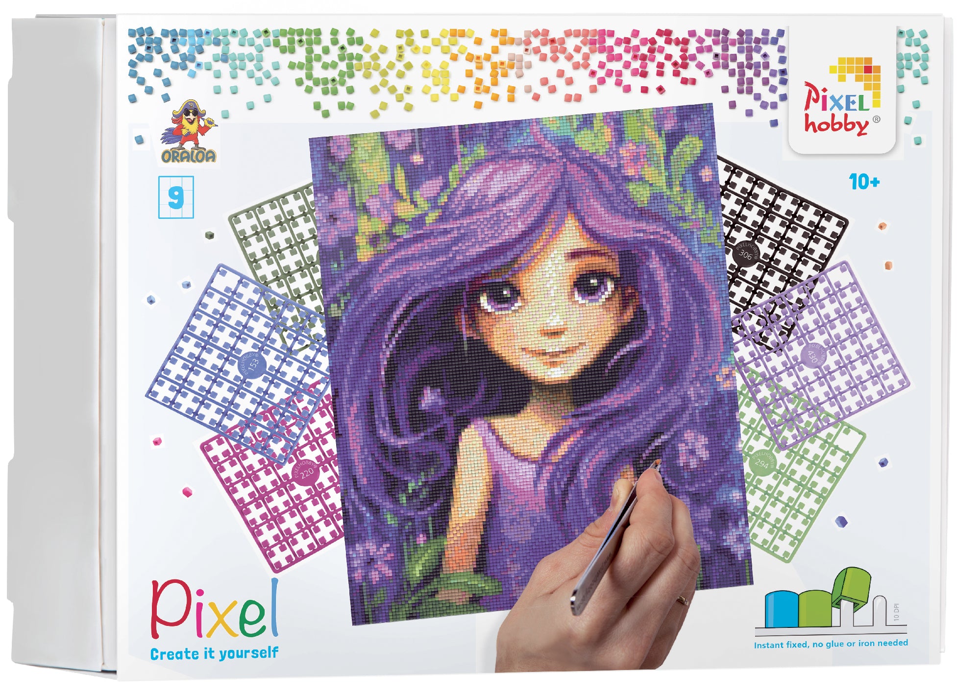 Pixel Hobby Oraloa - Púrpura