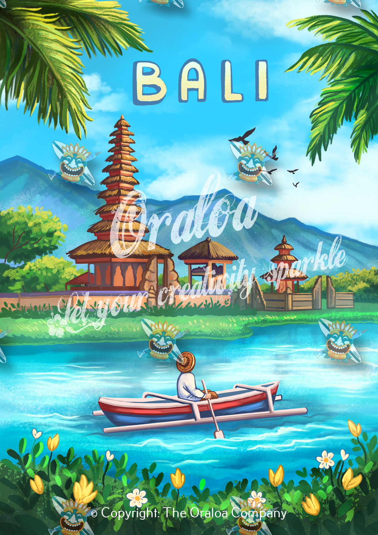 Poster Oraloa: Bali