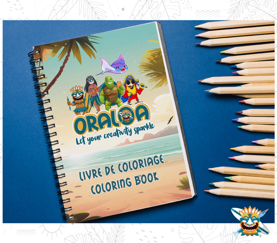Livre de coloriage Oraloa et Artistes
