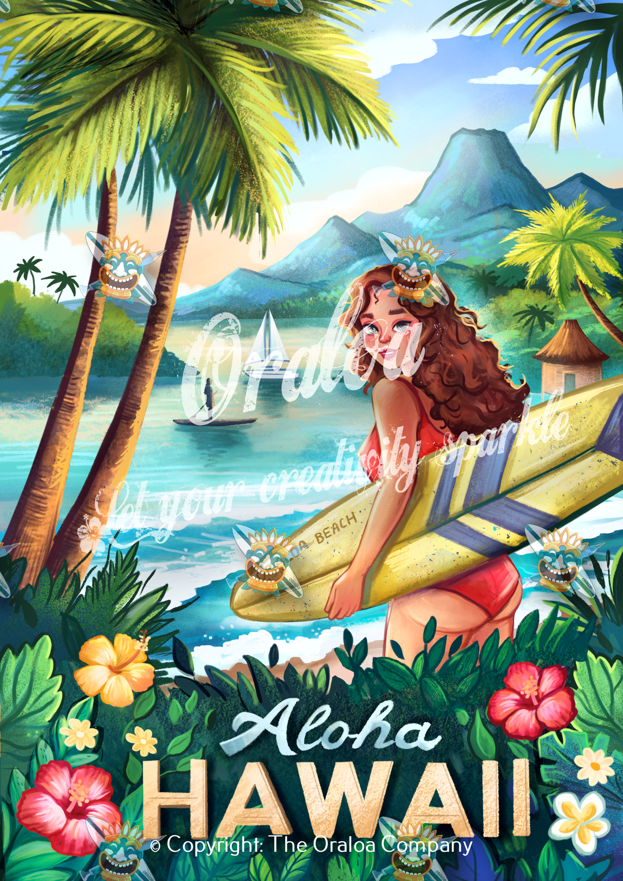 Poster Oraloa: Hawaii