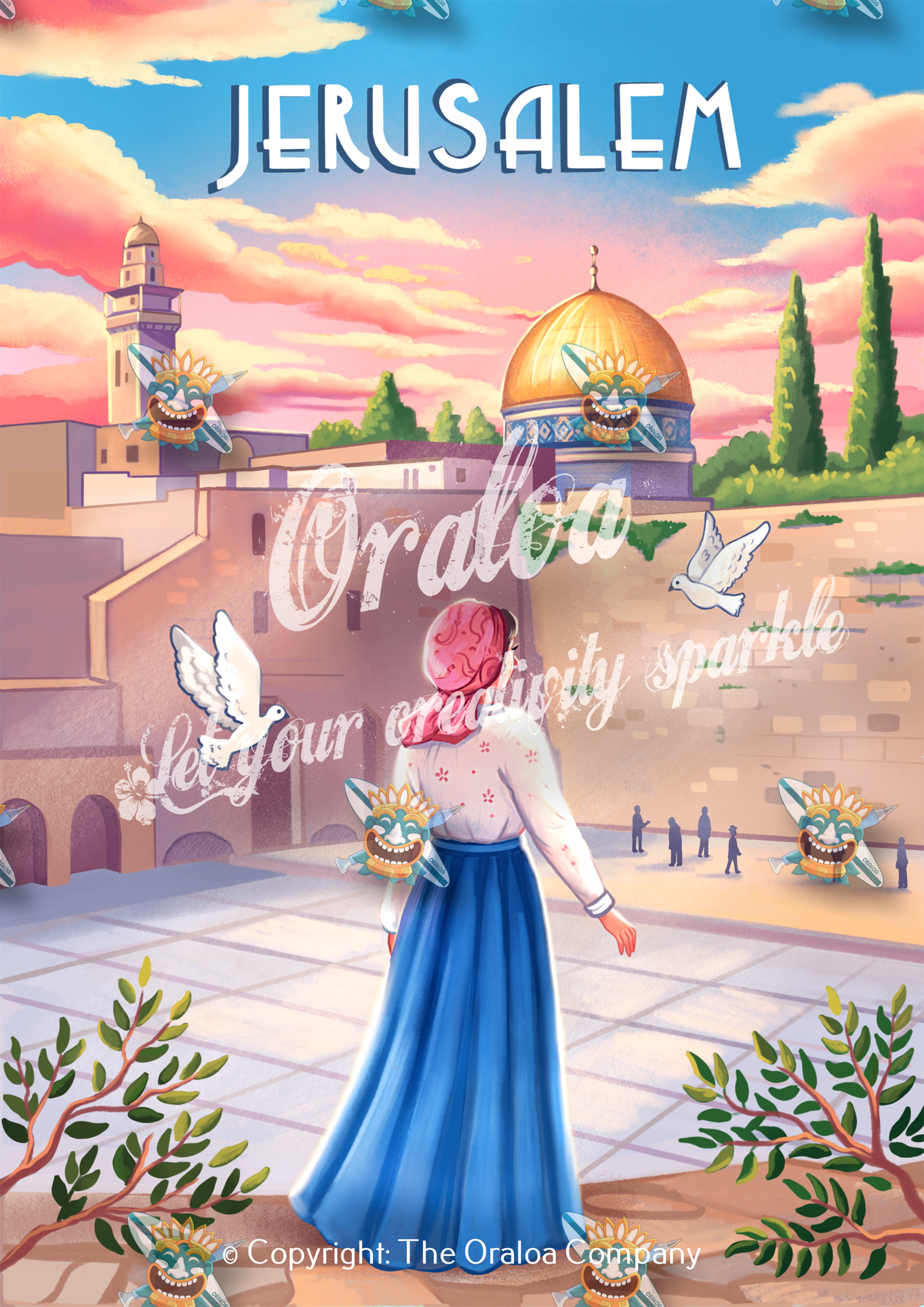 Poster Oraloa: Jerusalem