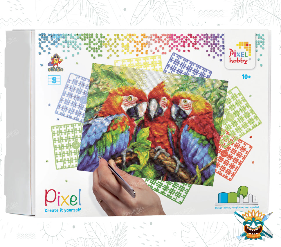 Pixel Hobby Oraloa - Macaw Family