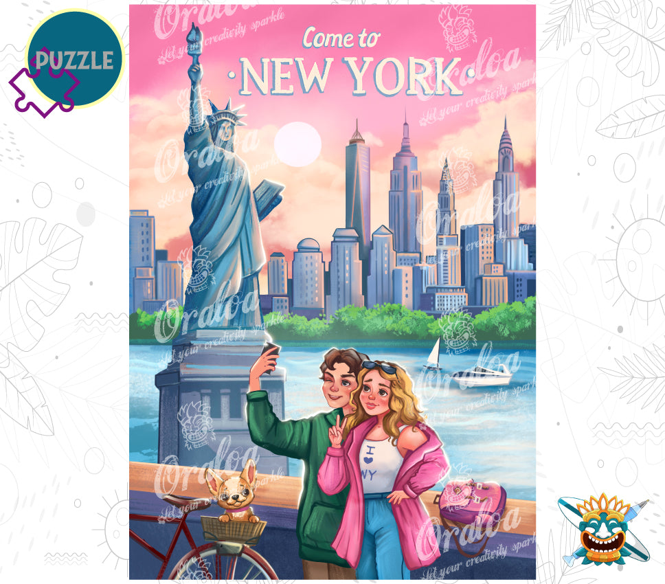 Puzzle 1000 pièces: New York