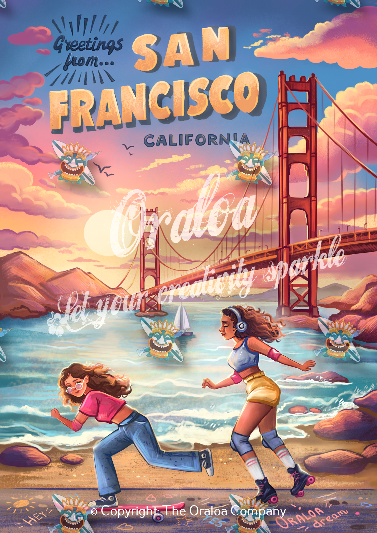 Poster Oraloa: San Francisco