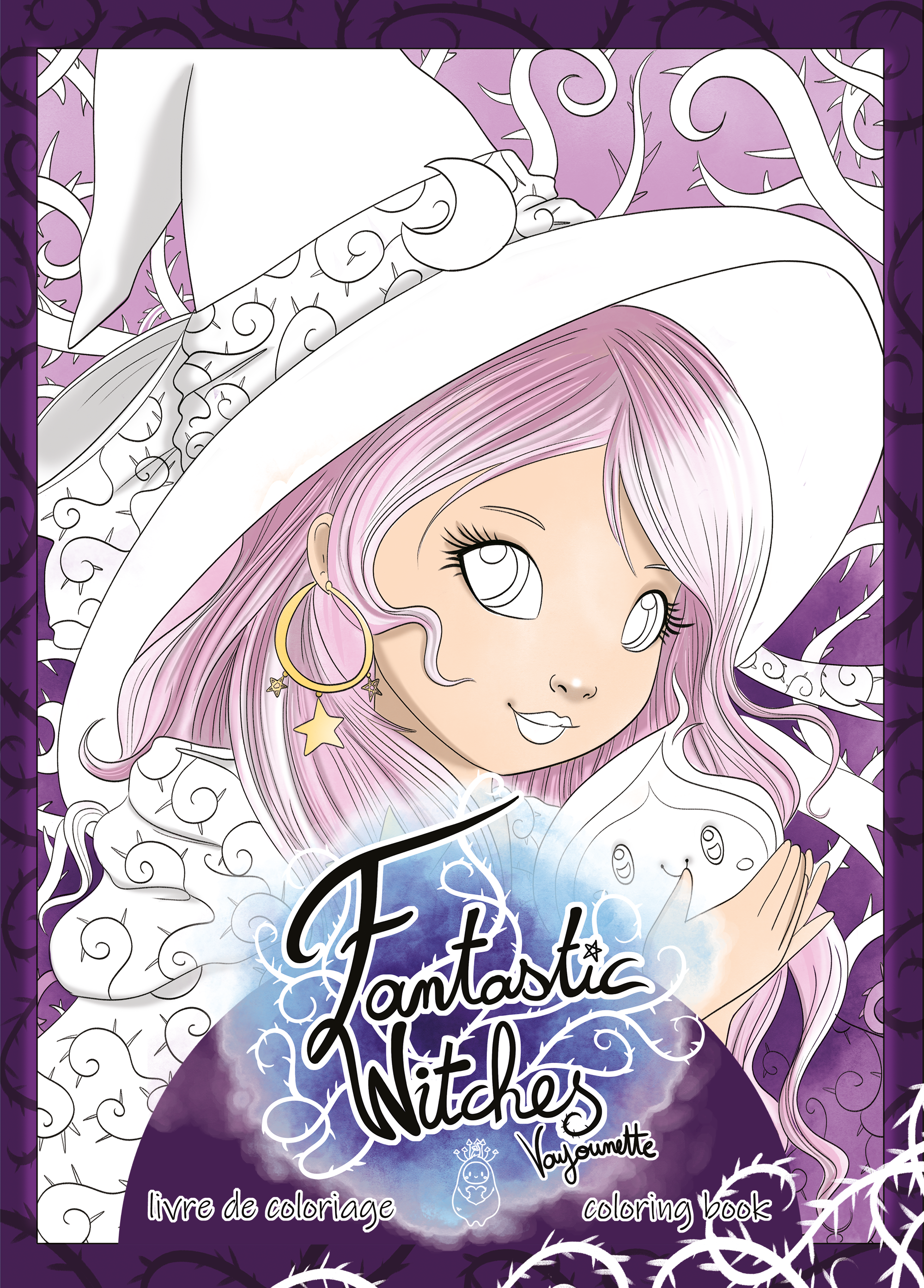 Livre de coloriage Vayounette Fantastic Witches