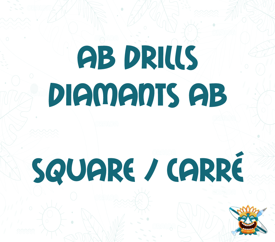 Diamants AB carrés Oraloa.