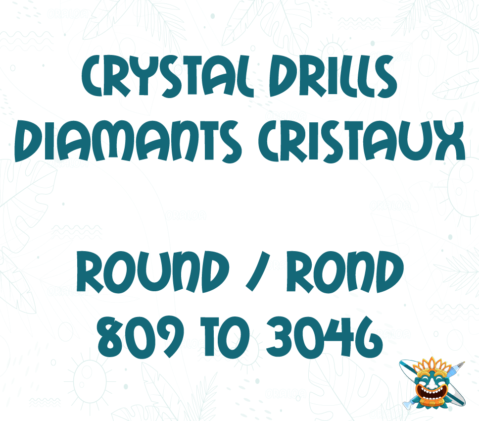 Diamants en cristal Ronds - 809 à 3046