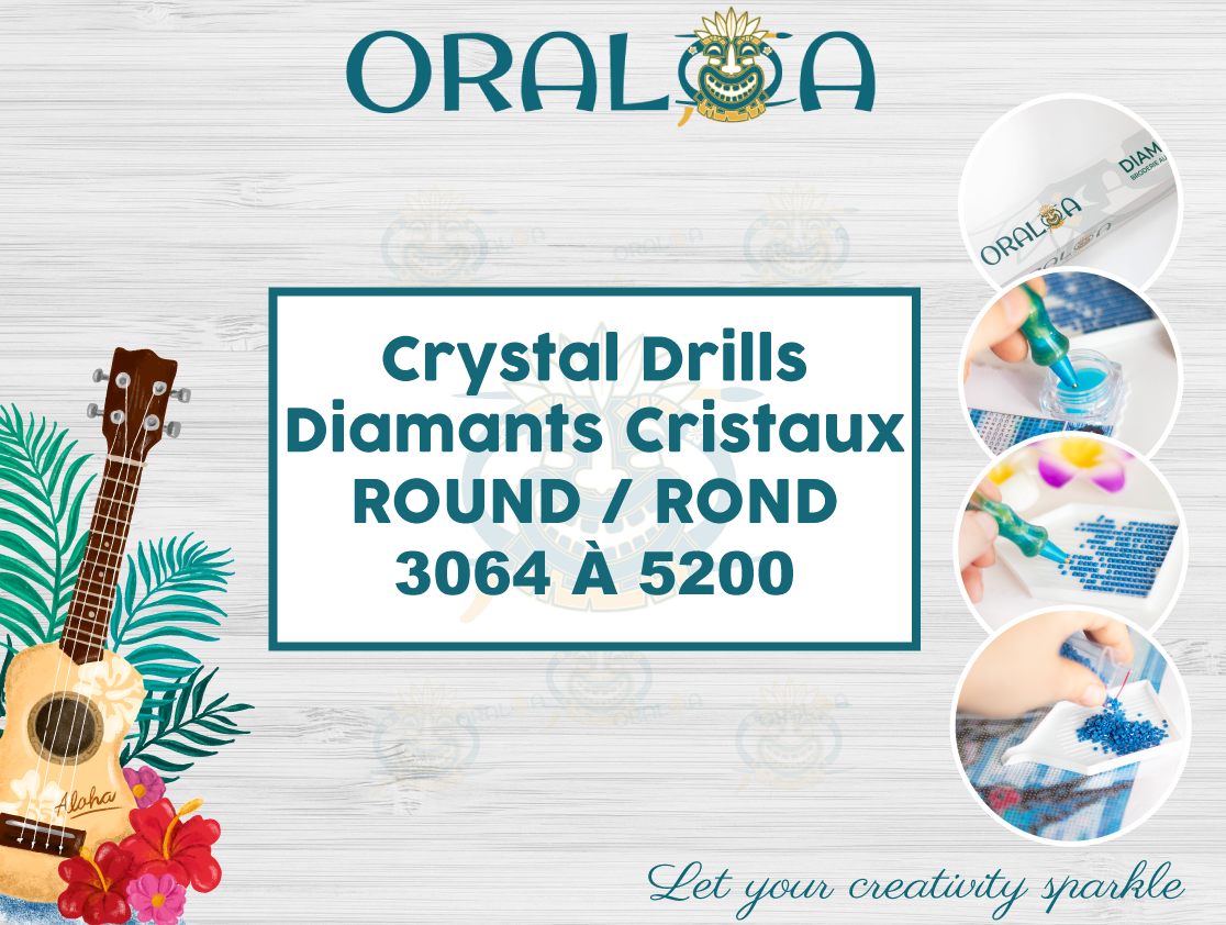 Diamants en cristal Ronds - 3064 à 5200