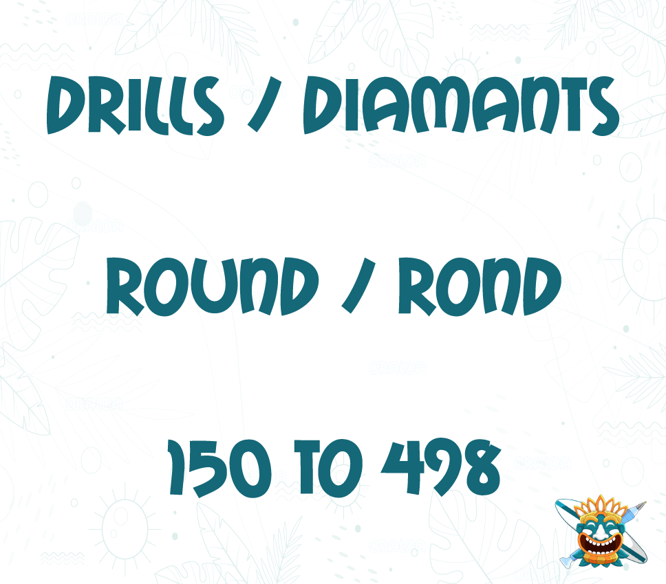 Diamants ronds 150 à 498